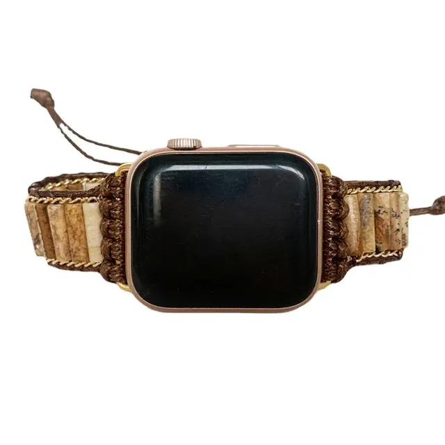 Simple Style Jade Watch Strap Compatible with Apple Watch
