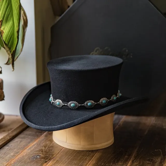 Elegant Men's Wide Brim Wool Fedora Hat for All Seasons