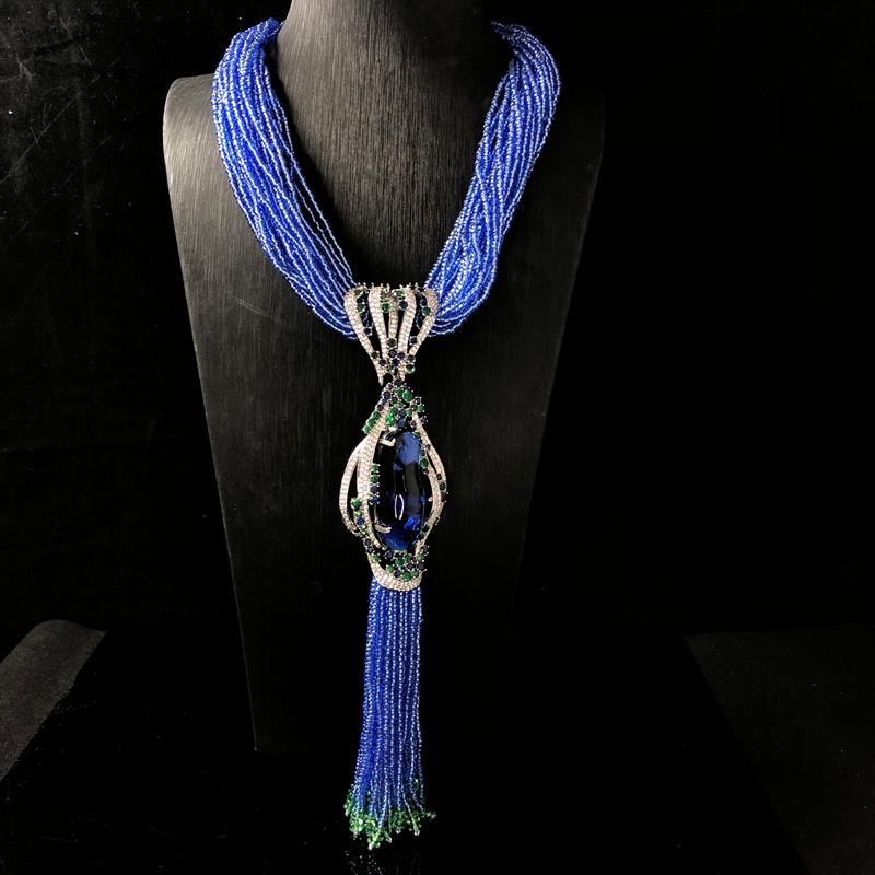 Beading Vase Necklace