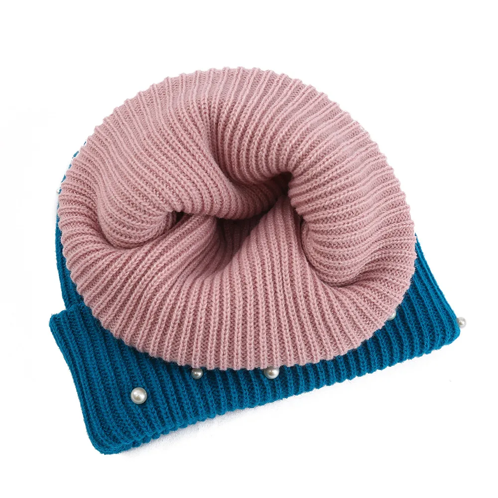 Elegant Unisex Brimless Knit Wool Cap for Winter and Autumn