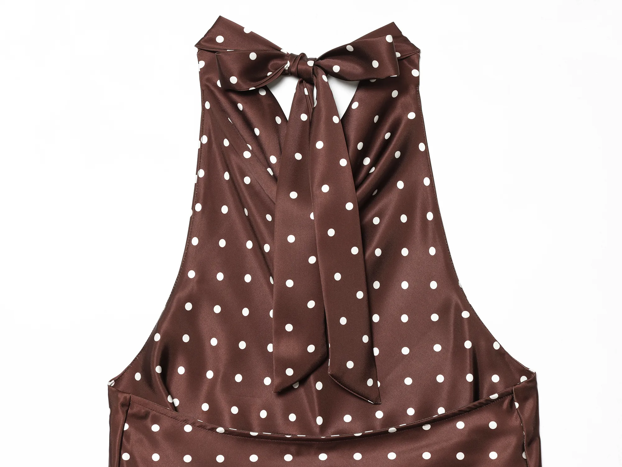 Y2K Halter Crisscross Tank Top in Polyester Fabric Featuring Printing Design