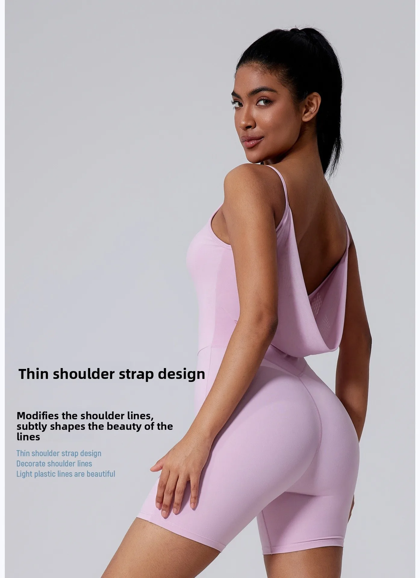 Sport Yoga Teddies for Women in Stretchy Nylon Fabric with Backless Design, Perfect for Summer