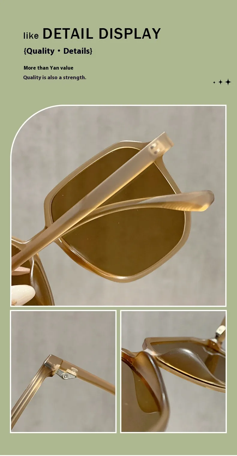 Ultra Light Polarized Square Sunglasses for Driving and Party