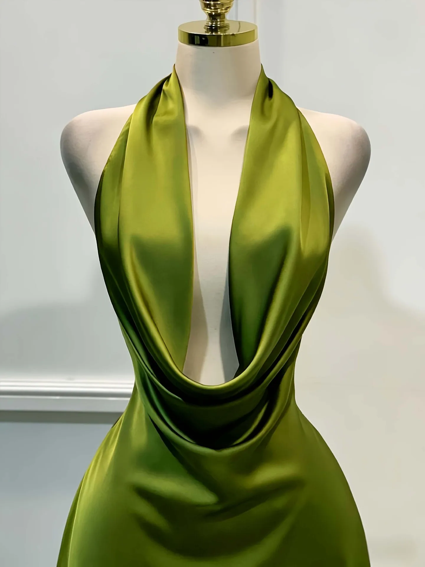 Solid Color Sleeveless Deep V Bodycon Dress in Polyester, Perfect for Holiday Vacation