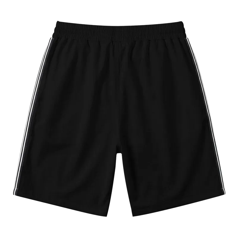 Men's Sport Shorts in Polyester Fabric with Drawstring for Comfortable Active Wear