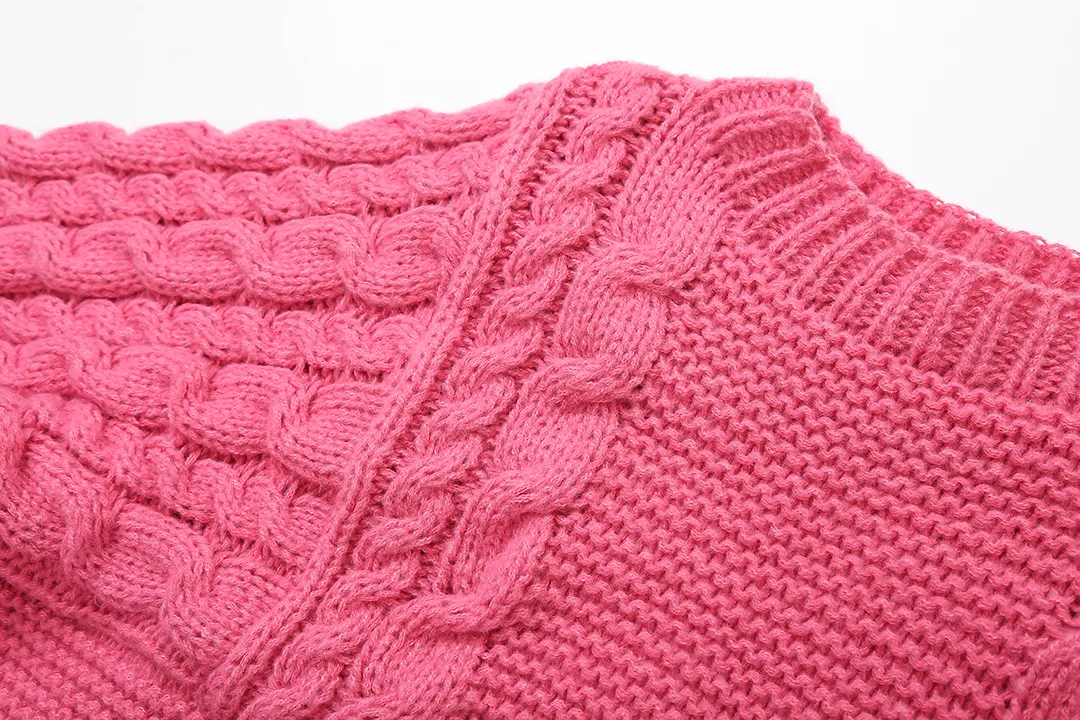 Romantic Loose Long Sleeve Knit Sweater for Women