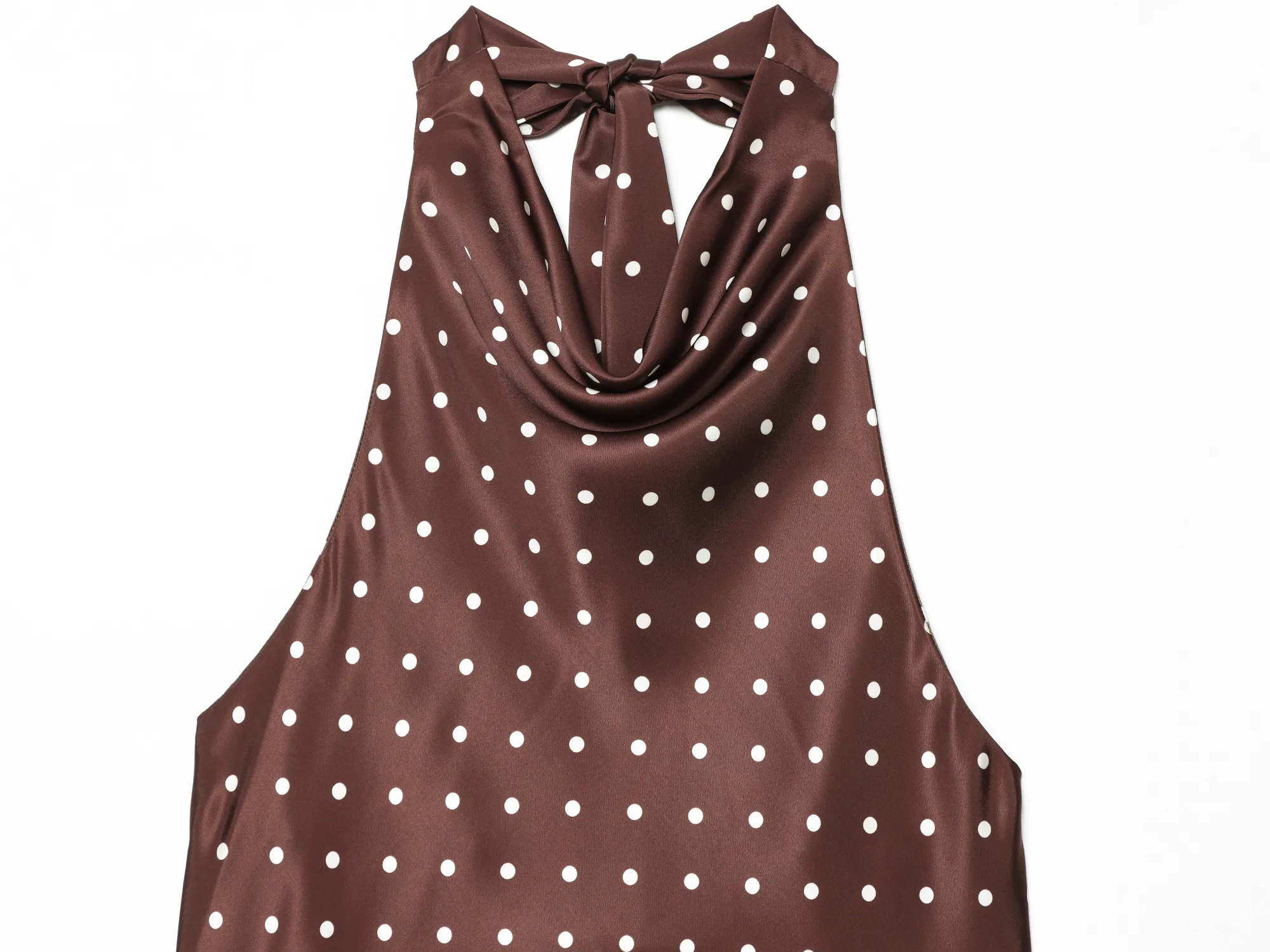 Y2K Halter Crisscross Tank Top in Polyester Fabric Featuring Printing Design