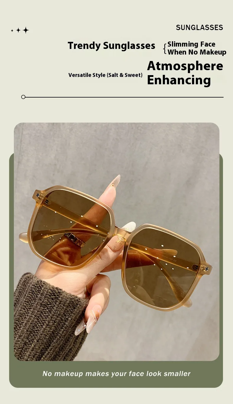 Ultra Light Polarized Square Sunglasses for Driving and Party