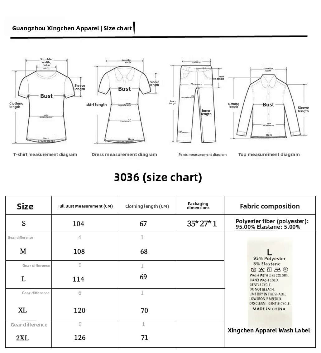 Preppy Style Stripe Long Sleeve Women's Shirt in Loose Fit, Made with Polyester Fabric size guide