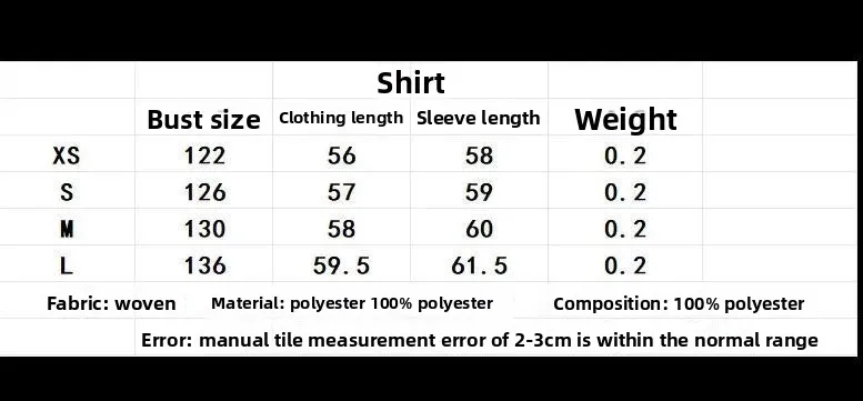 Plaid Shacket for Women in Polyester Fabric with Casual Style, Featuring Single Breasted Closure and Shirt Collar size guide