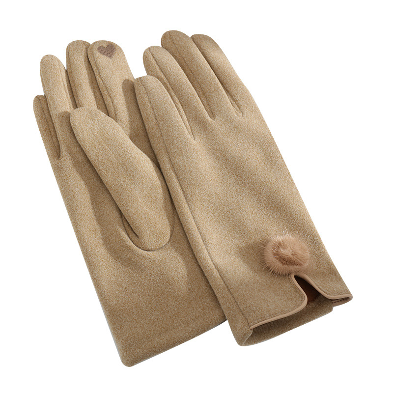 Casava  Solid Color Gloves