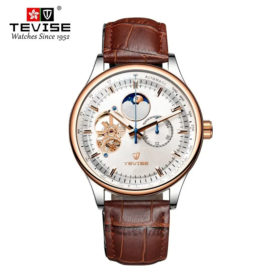 Mechanical Watch TEVISE Fashion Business Waterproof