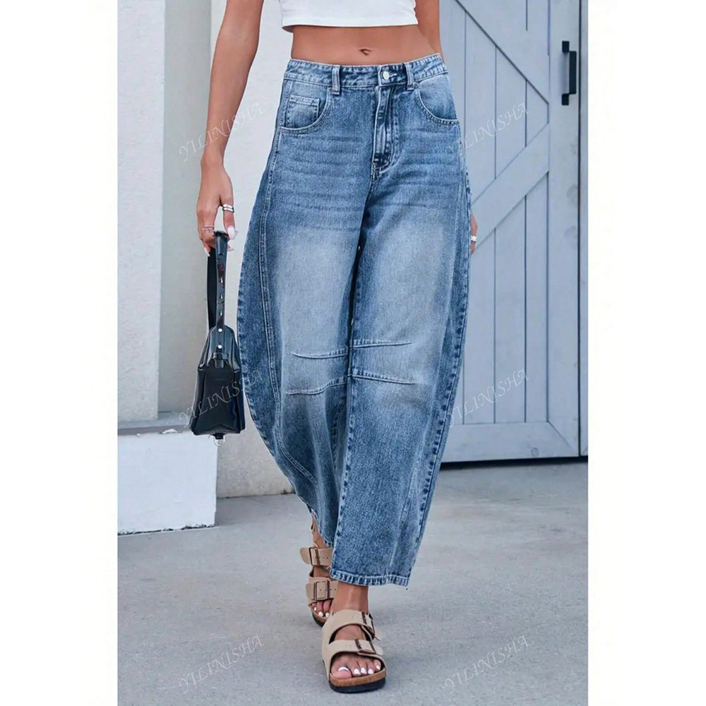 Casual Wide Leg Women's Jeans