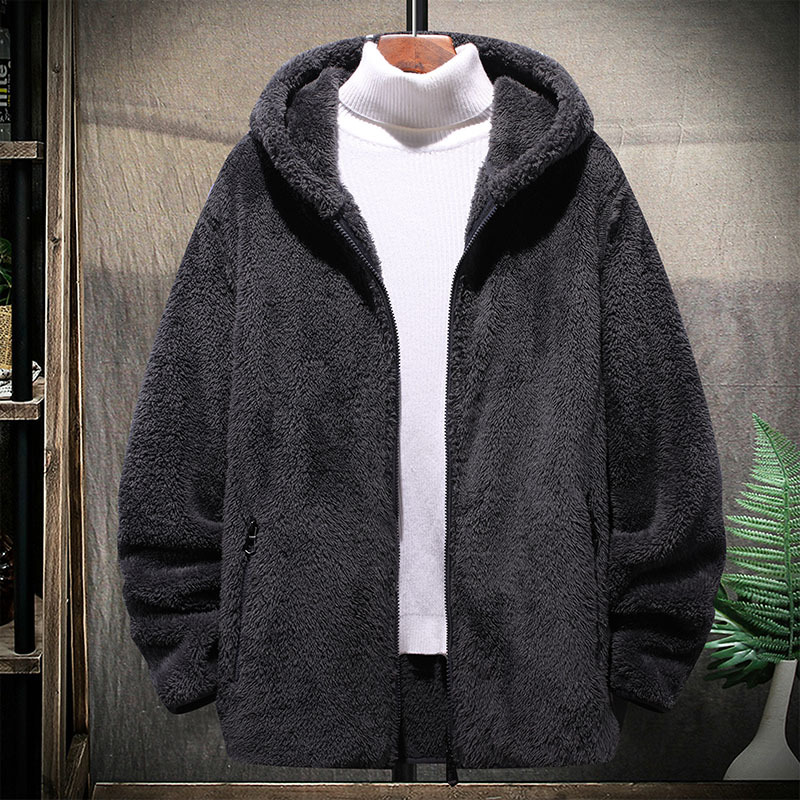 Men's Solid Color Long Sleeve Pullover Sweatshirt