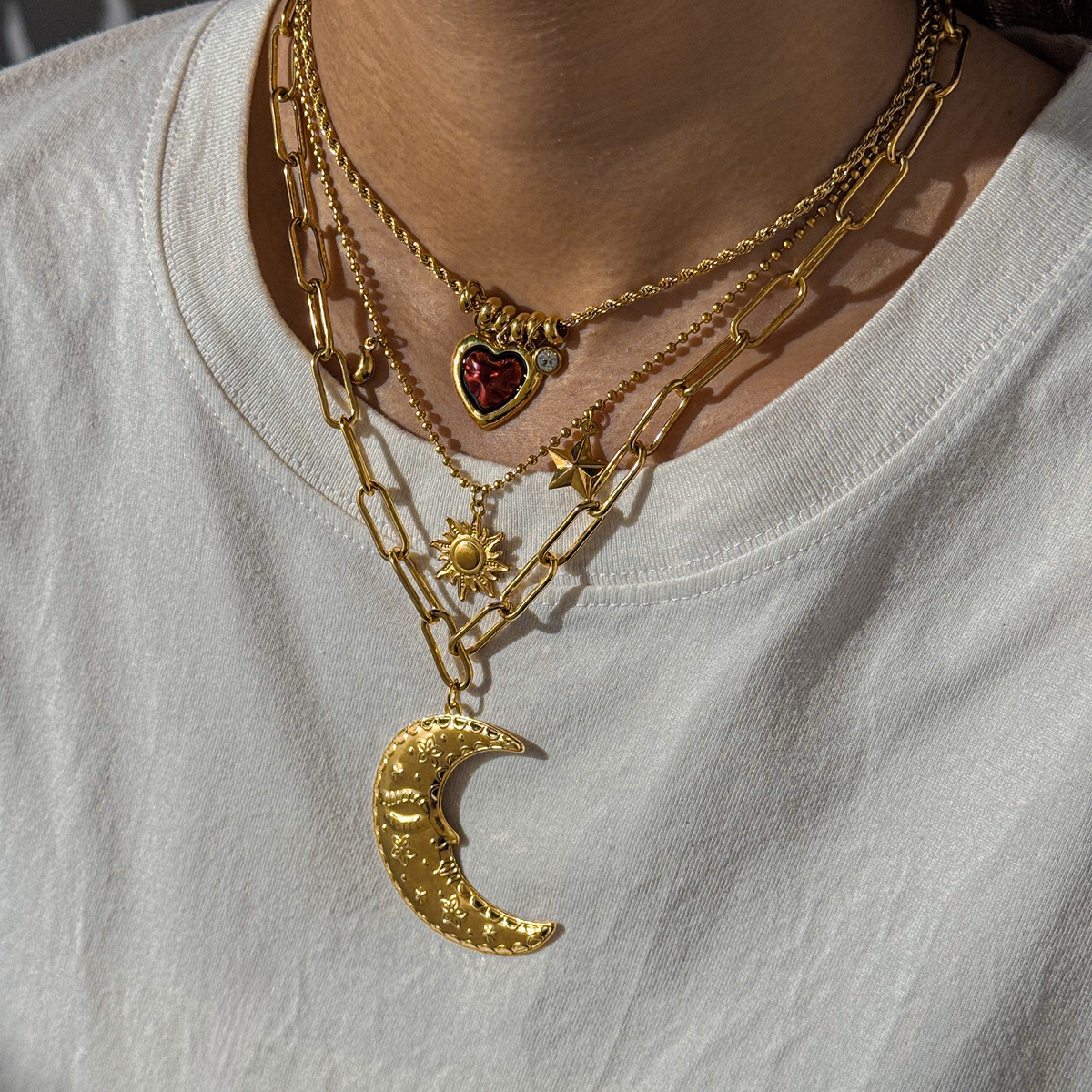 Casava Zircon Necklace