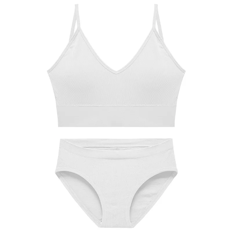 Casava Gather Breathable Bra & Panty Set