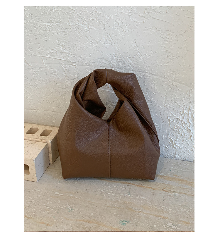 Square Artificial Leather Handbag