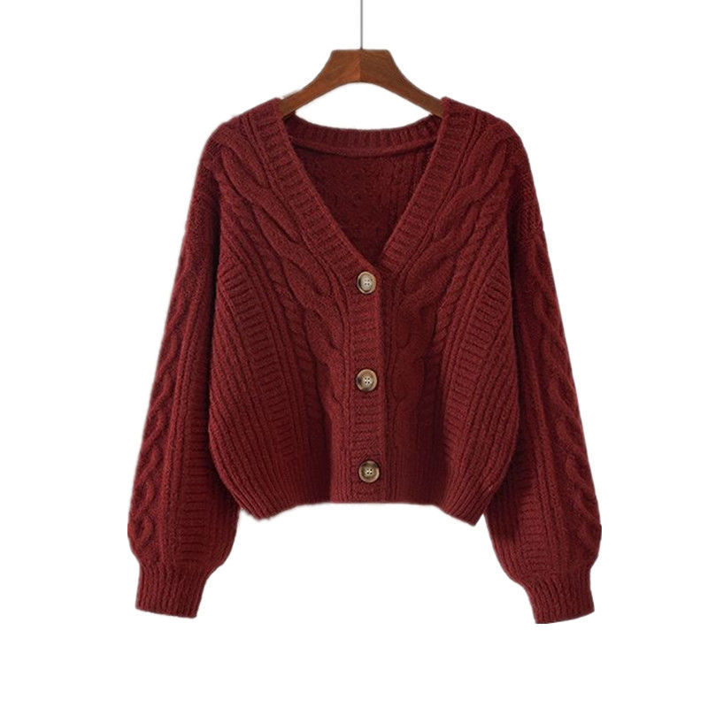 knitted cardigan