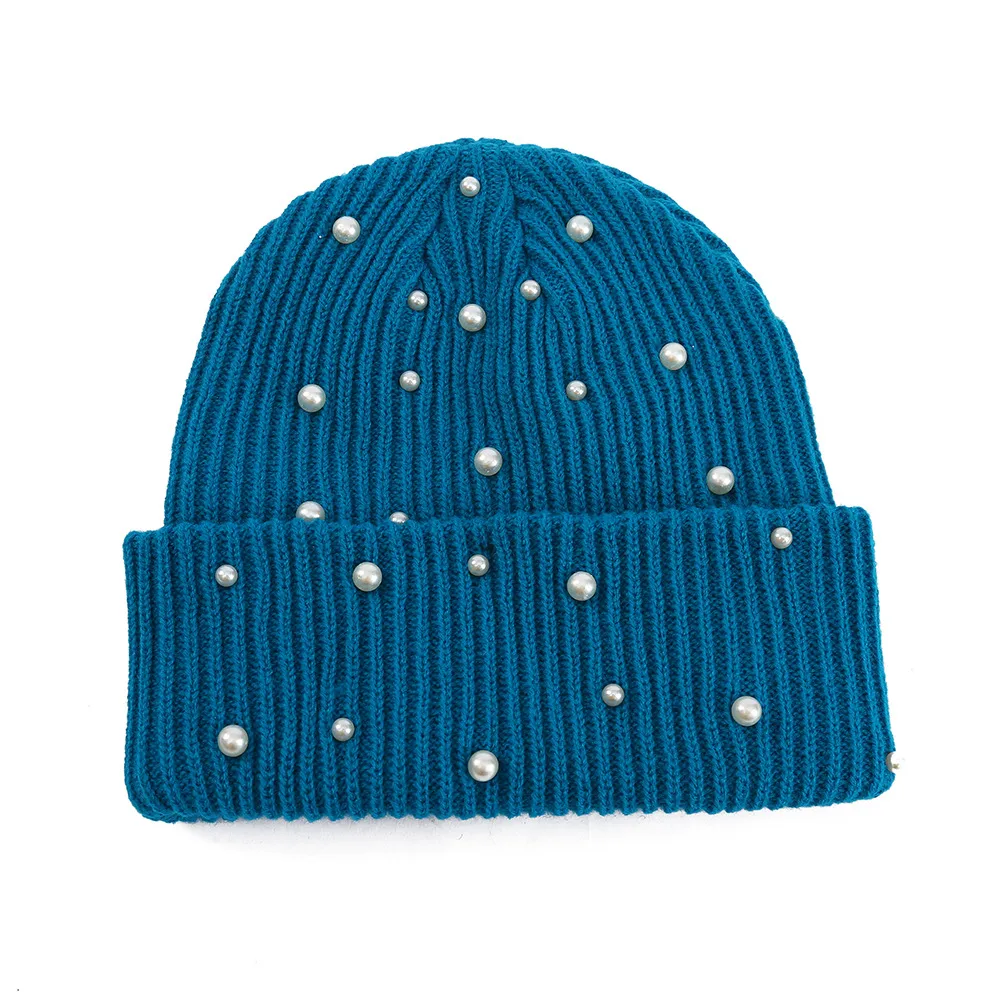 Elegant Unisex Brimless Knit Wool Cap for Winter and Autumn