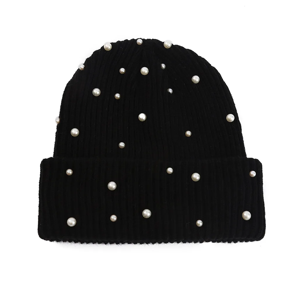 Elegant Unisex Brimless Knit Wool Cap for Winter and Autumn