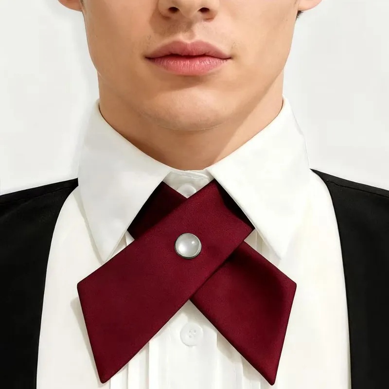 Women's Casual Polyester Tie for Spring Summer 2026 Stylish Bow Accessory
