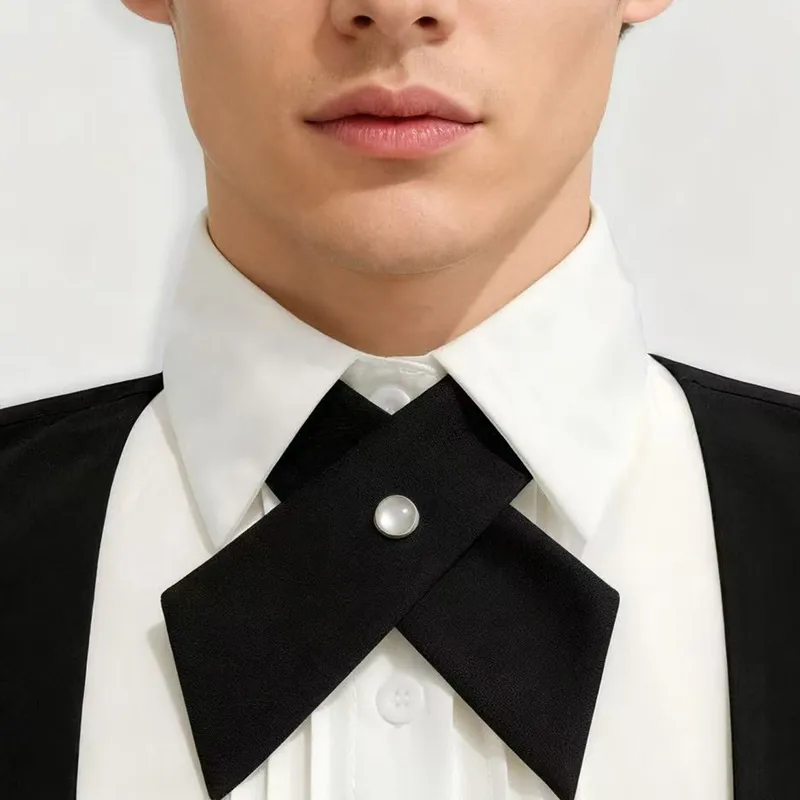Women's Casual Polyester Tie for Spring Summer 2026 Stylish Bow Accessory